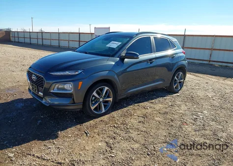2021 Hyundai Kona Limited z USA, uszkodzony, nr VIN KM8K33A56MU611432